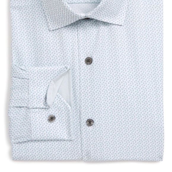 WRK W.R.K Mens PERFORMANCE Dress Shirt PAISLEY NEW - Picture 2 of 3